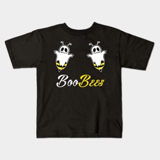 Funny Boo Bees Ghost Halloween Costume Kids T-Shirt